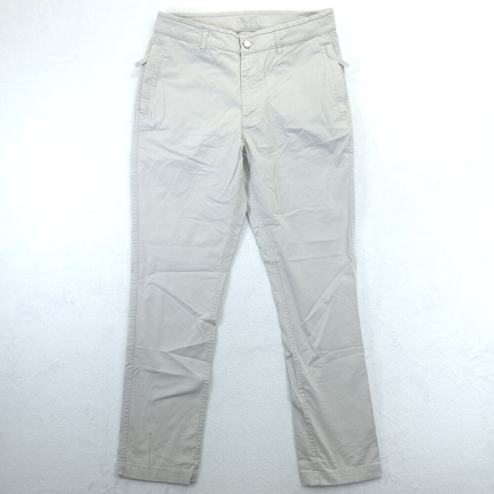 BYLT Everyday Pant Mens 33x30 Beige Stretch Chino Trousers Casual